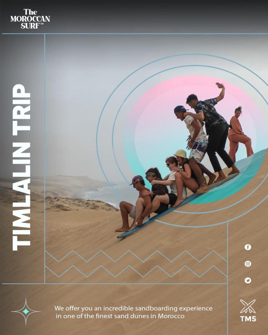 Tama ou Ennza The Moroccan Surf House מראה חיצוני תמונה